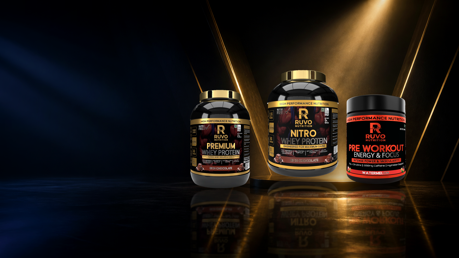 Ruvo Nutrition premium sports nutrition brand